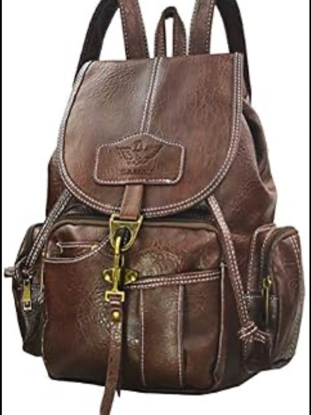 LADIES SOFT LEATHER BACKPACK YONGLE, VERY NICE AND ROOMY.